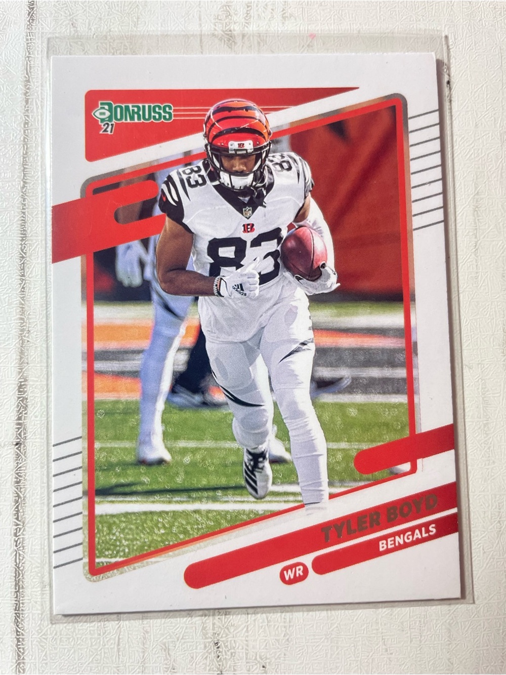 2021 Panini Donruss Football # 215 Tyler Boyd